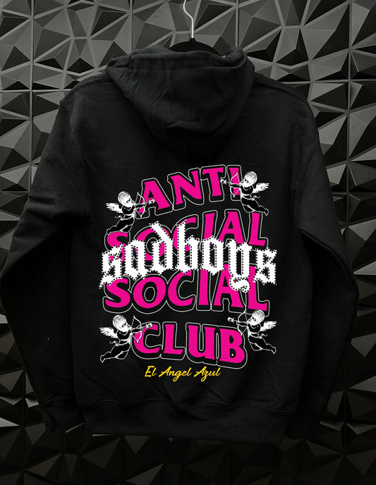 Antisocial x Angel Azul rosa